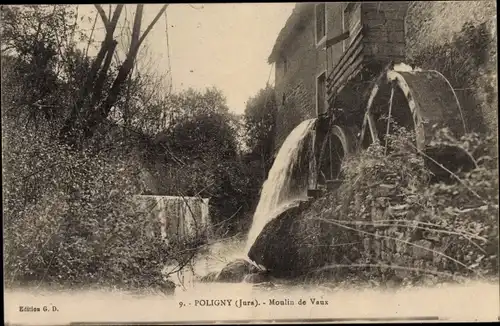 Ak Vaux sur Poligny Jura, Moulin de Vaux