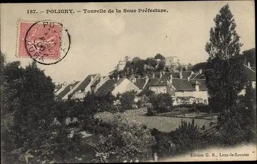 Ak Vaux sur Poligny Jura, Tourelle de la Sous Préfecture