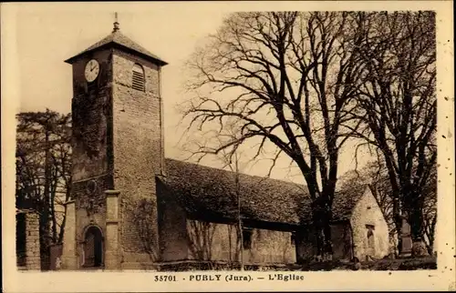 Ak Publy Jura, Kirche