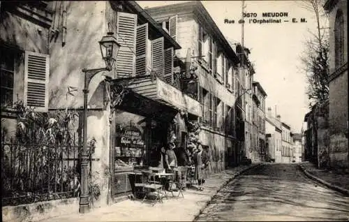 Ak Meudon Hauts de Seine, Rue de l'Orphelinat