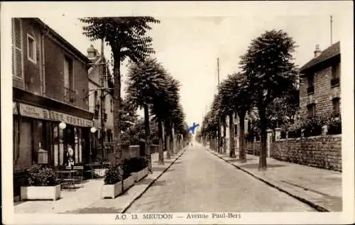 Ak Meudon Hauts de Seine, Avenue Paul Bert