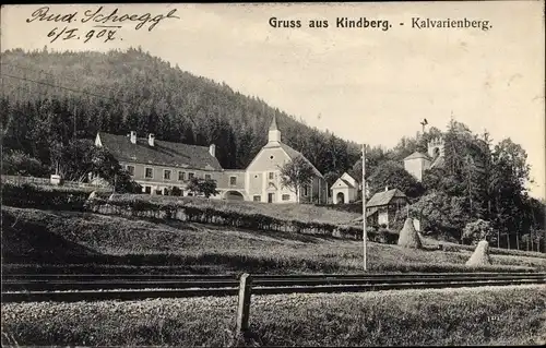 Ak Kindberg in der Steiermark, Kalvarienberg
