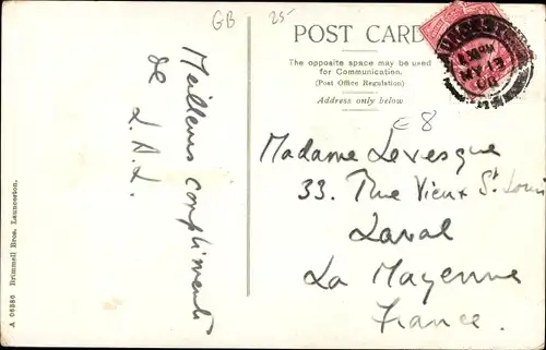 Ak Launceston Cornwall South West England, Launceston Church, High Street, Broad Street, Castle