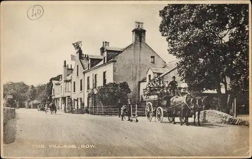 Ak Row South West England, The Village