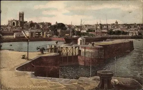 Ak Penzance Cornwall South West England, Penzance Harbour