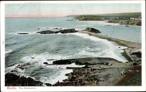 Ak Bude Cornwall South West England, The Breakwater
