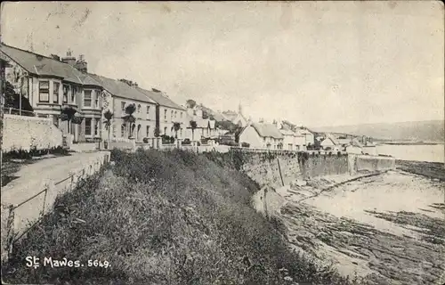 Ak St. Mawes Cornwall South West England, View