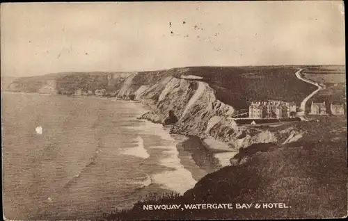 Ak Newquay Cornwall South West England, Watergate Bay & Hotel