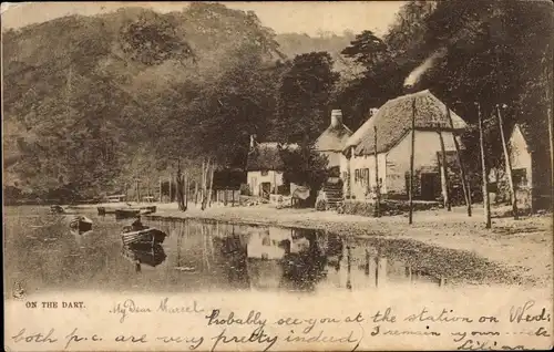 Ak River Dart Devon South West England, on the Dart