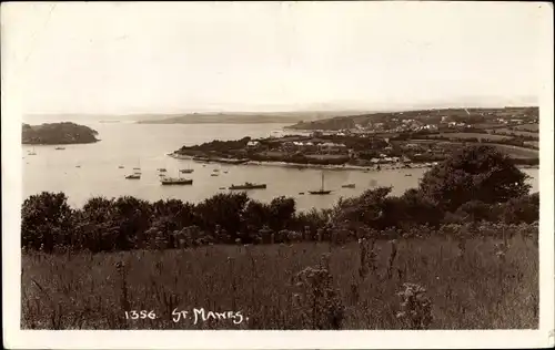 Ak St. Mawes Cornwall South West England, General View