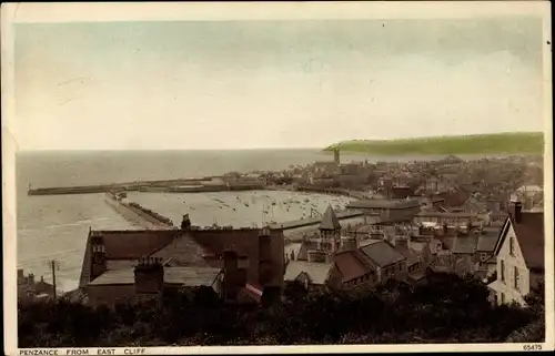 Ak Penzance Cornwall South West England, Penzance from East Cliff