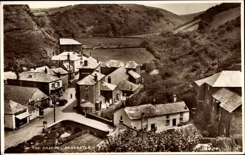 Ak Boscastle Cornwall South West England, The Bridge