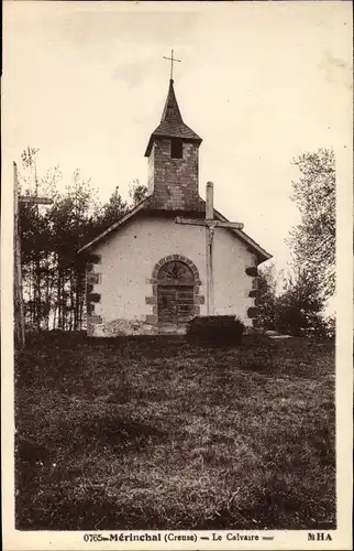 Ak Mérinchal Creuse, La Calvaire