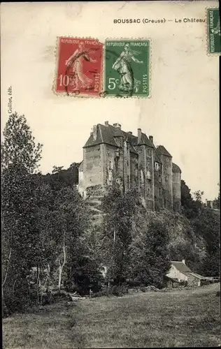 Ak Boussac Creuse, Le Chateau