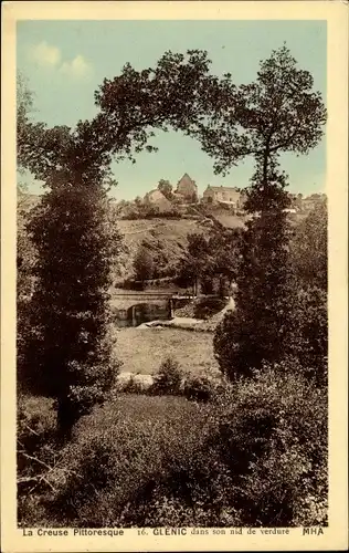 Ak Glenic Creuse, Dans son nid de verdure