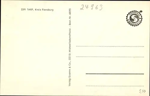 Ak Tarp in Schleswig Holstein, Springbrunnen