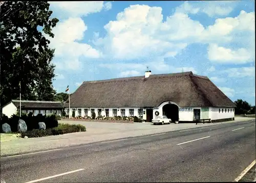 Ak Oeversee in Schleswig Holstein, Gasthaus Historischer Krug