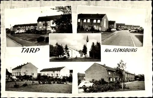 Ak Tarp in Schleswig Holstein, Mehrfamilienhäuser, Siedlung