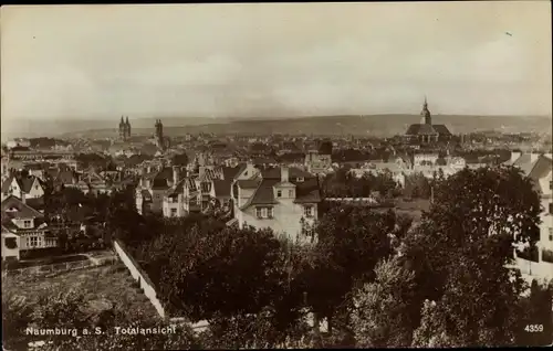 Ak Naumburg an der Saale, Totalansicht