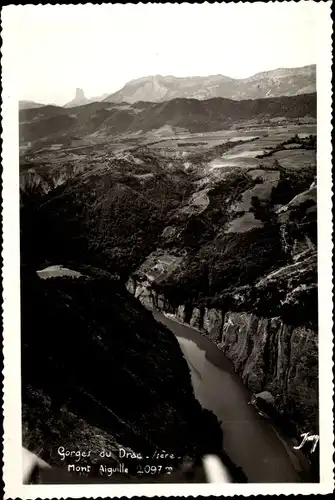 Ak Isere Frankreich, Gorges du Drac, Mont Aiguille