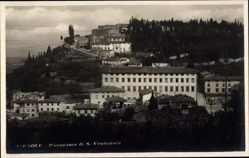 Ak Fiesole Toscana, Panorama di S. Francesco