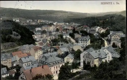 Ak Sebnitz Sachsen, Gesamtansicht