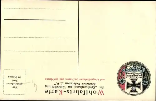 Ak Generalfeldmarschall von Mackensen in Uniform, Portrait