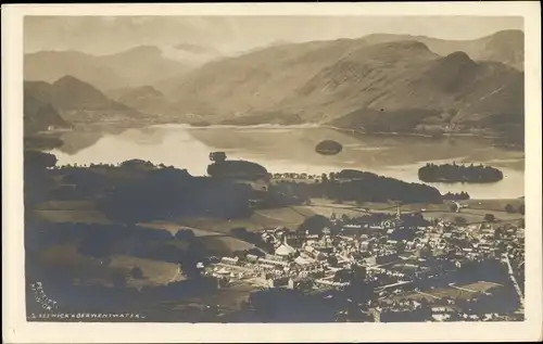 Ak Keswick Lake District Cumbria North West England, Keswick and Derwentwater