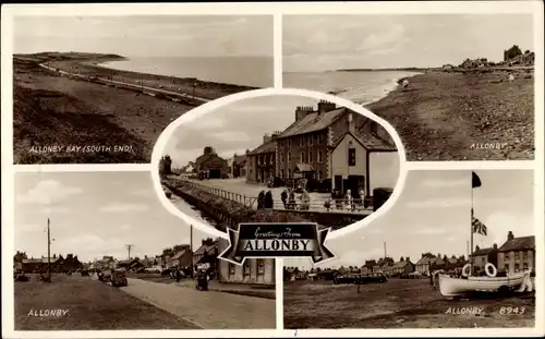 Ak Allonby Cumbria North West England, Allonby Bay