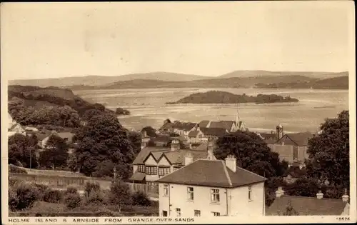 Ak Holme Island North West England, Holme Island & Arnside from Grange over sands