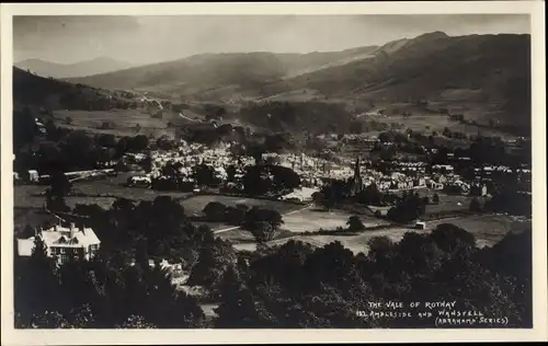 Ak Ampleside and Wansfell Lake District North West England, The Vale of Rothay