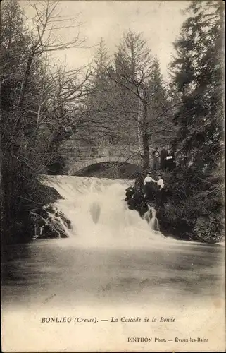 Ak Bonlieu Creuse, La Cascade de la Bonde