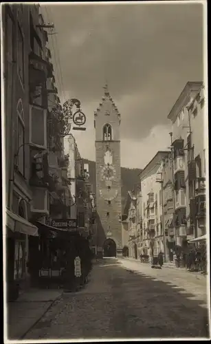 Foto Ak Sterzing Vipiteno Südtirol, Zwölferturm