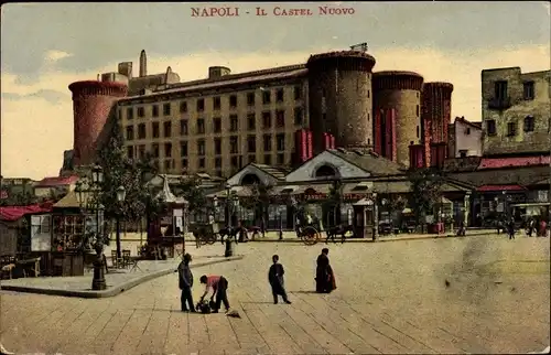 Ak Napoli Neapel Campania, Il Castel Nuovo