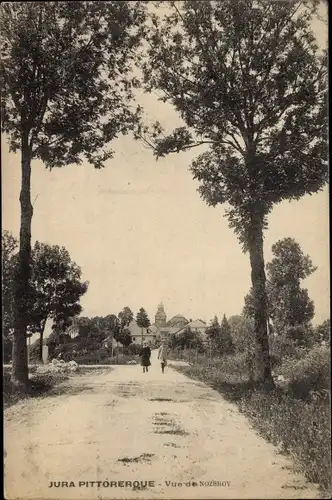 Ak Nozeroy Jura, Straßenpartie