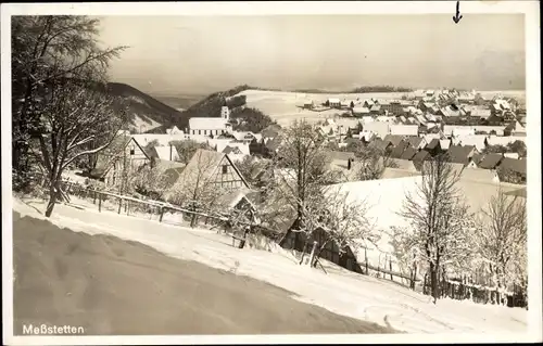 Ak Meßstetten in Baden Württemberg, Panorama