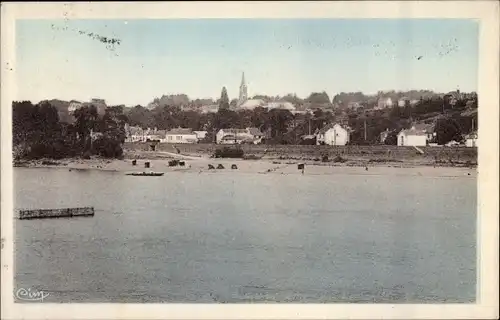 Ak Mauves sur Loire Loire-Atlantique, Teilansicht