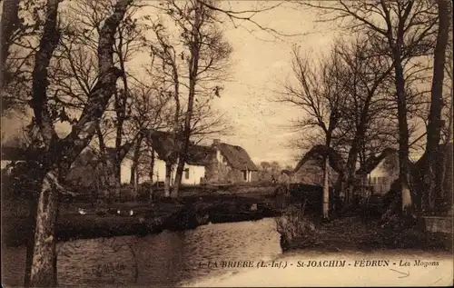 Ak La Briere Saint Nazaire Loire Atlantique, St. Joachim Fédrun, Les Magons