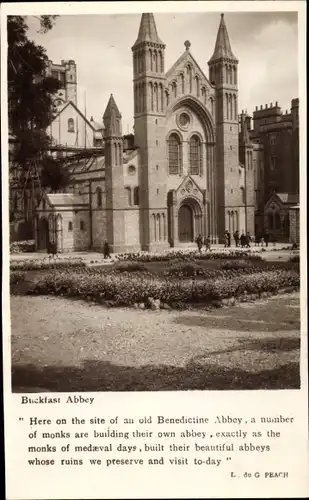 Ak Buckfastleigh Devon South West England, Buckfast Abbey