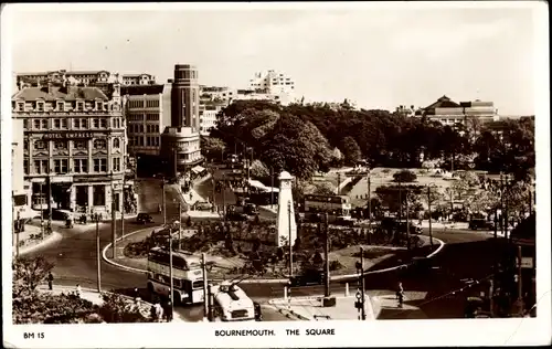 Ak Bournemouth Dorset South West England, The Square