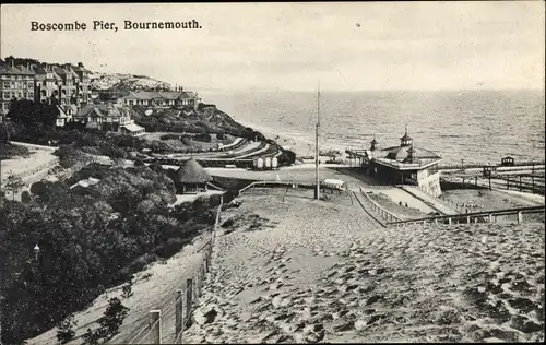 Ak Boscombe Bournemouth Dorset South West England, Boscombe Pier