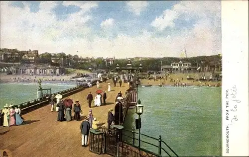 Künstler Ak Bournemouth Dorset South West England, from the Pier