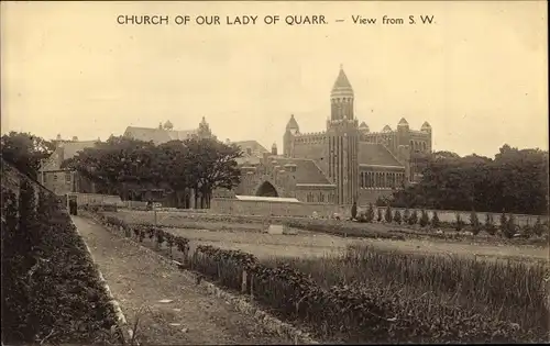 Ak Quarr South West England, Church of our Lady of Quarr