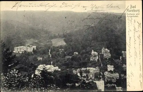 Ak Bad Harzburg am Harz, Kurhaus, Aktienhotel