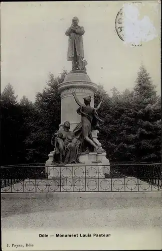 Ak Dole Jura, Monument Louis Pasteur