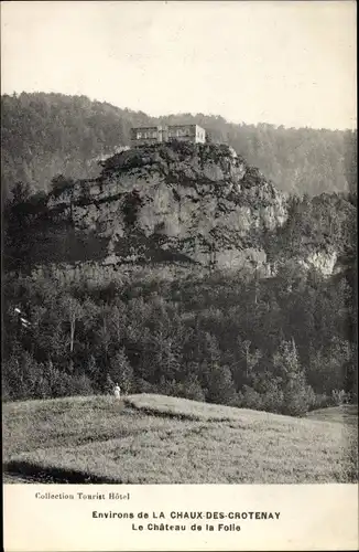 Ak Chaux des Crotenay Jura, Le Château de la Folie