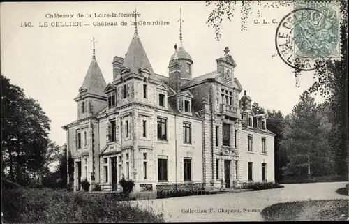 Ak Le Cellier Loire Atlantique, Château de la Gérardiére