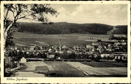 Ak Wilthen im Kreis Bautzen Sachsen, Panorama, Jägerhaus