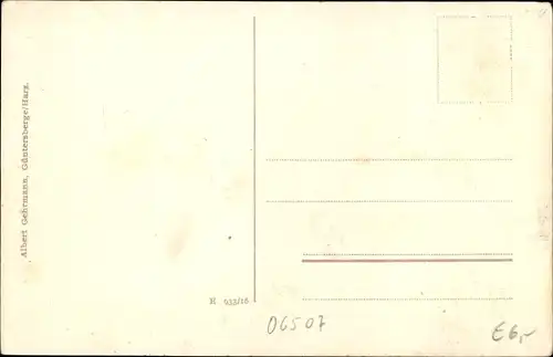 Ak Güntersberge Harzgerode am Harz, Panoramablick vom Heimberg