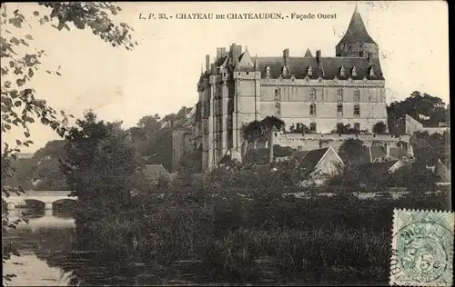 Ak Châteaudun Eure et Loir, Le Chateau